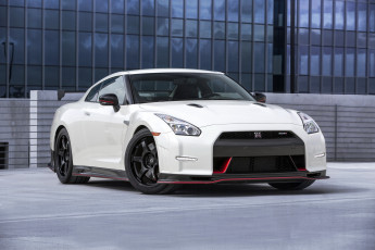 Картинка 2014+nissan+gt-r+nismo автомобили nissan datsun белый nismo тюнинг