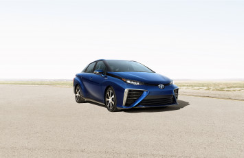 Картинка 2015+toyota+mirai автомобили toyota mirai синий