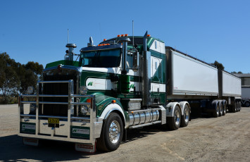 Картинка t909+kenworth автомобили kenworth тягач седельный грузовик тяжелый