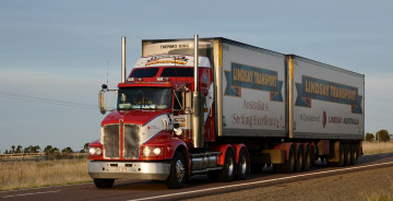 Картинка kenworth+t408 автомобили kenworth грузовик седельный тяжелый тягач