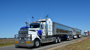 Картинка kenworth автомобили тяжелый грузовик седельный тягач