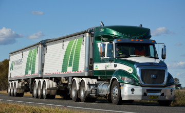 Картинка cat автомобили cat+trucks тягач седельный грузовик тяжелый