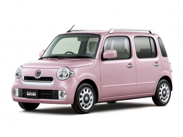 Обои картинки фото автомобили, daihatsu, 2014г, cocoa, mira