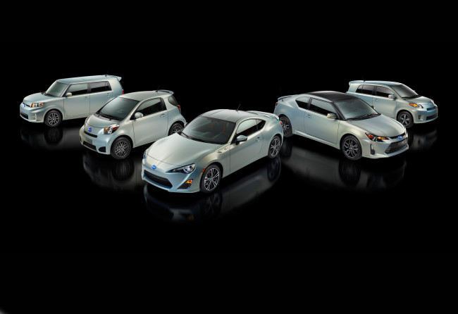 Обои картинки фото автомобили, scion