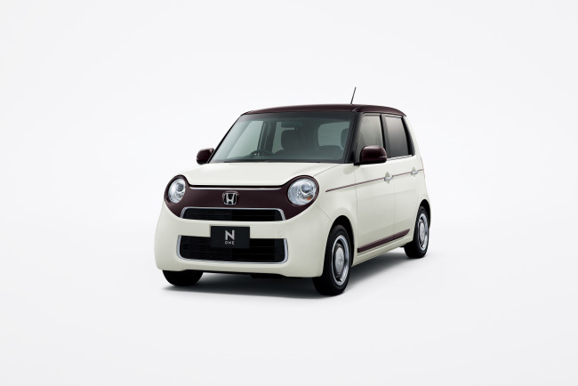 Обои картинки фото автомобили, honda, n-one, brown, style, 2015г