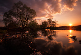 Картинка природа восходы закаты рассвет