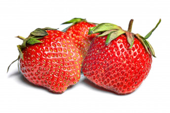 Картинка еда клубника +земляника ягоды