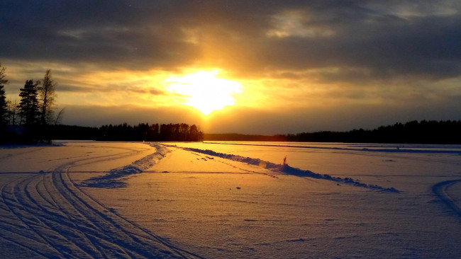 Обои картинки фото природа, восходы, закаты, рассвет