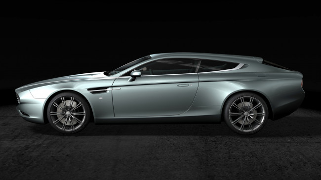 Обои картинки фото zagato aston martin virage shooting brake 2014, автомобили, zagato, aston, martin, virage, shooting, brake, 2014