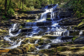 Картинка природа водопады вода водопад поток