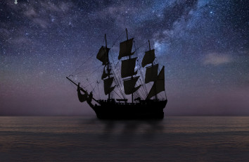 Картинка корабли парусники паруса мачты