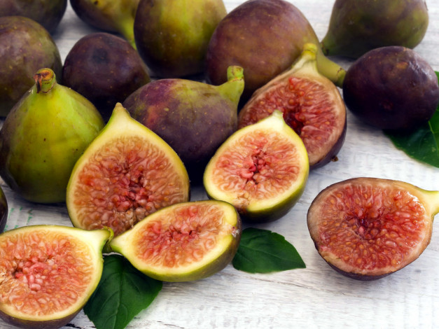 Обои картинки фото еда, инжир, фиги, фрукты
