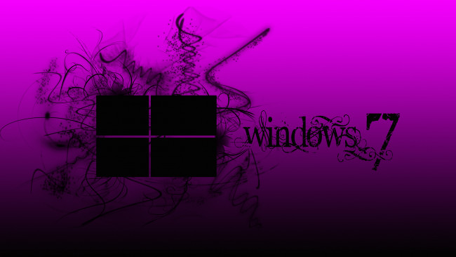 Обои картинки фото компьютеры, windows 7 , vienna, фон, логотип