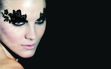 Картинка девушки -unsort+ лица +портреты лицо макияж кружево креатив