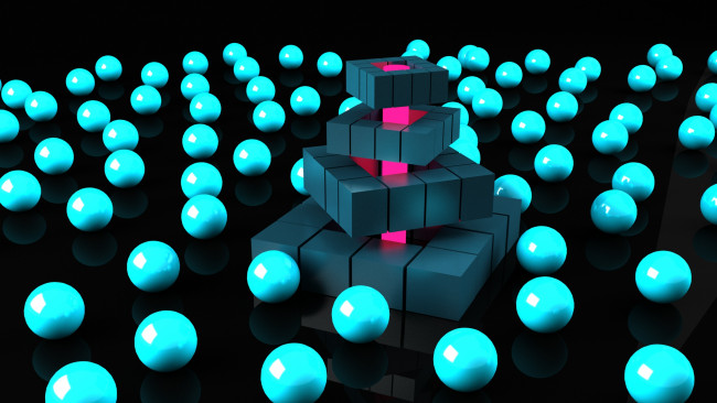 Обои картинки фото 3д графика, шары , balls, шары, фон