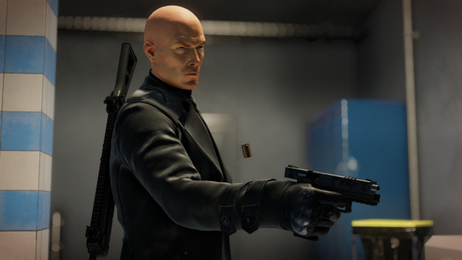 Обои картинки фото hitman 2 , 2018, видео игры, hitman 2,  silent assassin, hitman, agent, 47, персонаж, оружие, стелс, экшен