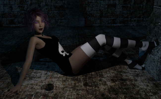 Обои картинки фото 3д графика, люди , people, фон, взгляд, девушка