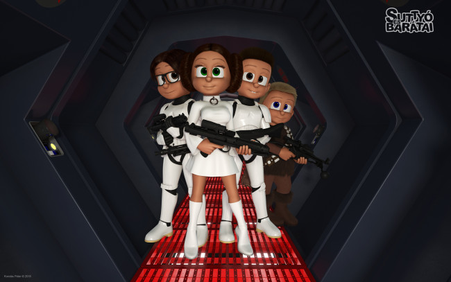 Обои картинки фото 3д графика, мультфильмы и в игры, фон, взгляд, девушки