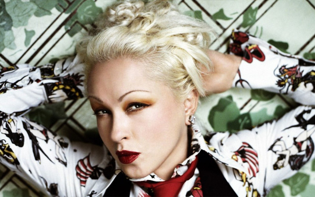 Обои картинки фото cyndi lauper, музыка, женщина