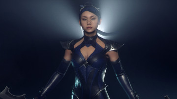 Картинка 3д+графика мультфильмы+и+в+игры kitana mortal kombat