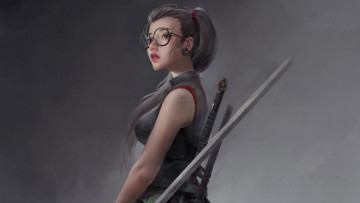 Картинка фэнтези девушки девушка воин