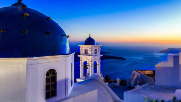 Картинка города санторини+ греция имеровигли