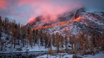 Картинка природа горы сша штат вашингтон энчантментс