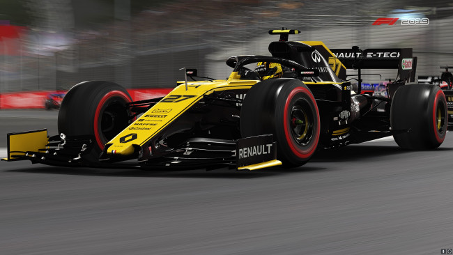 Обои картинки фото видео игры, f1 2019, renault, rs19, f1, 2019