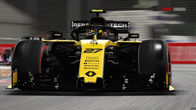 Обои картинки фото видео игры, f1 2019, renault, rs19, f1, 2019