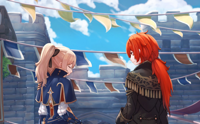 Обои картинки фото аниме, genshin impact, genshin, impact