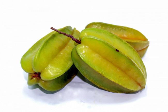 Обои картинки фото еда, карамбола, экзотический, фрукт