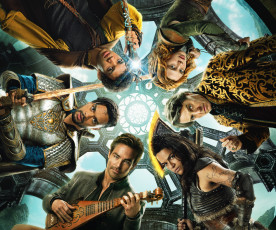 Картинка dungeons+&+dragons +honor+among+thieves+ +2023+ кино+фильмы +honor+among+thieves подземелья и драконы честь среди воров фэнтези комедия боевик фильмы 2023 года крис пайн мишель родригес хью грант