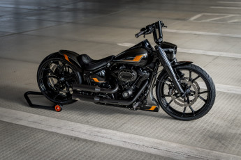 обоя мотоциклы, harley-davidson, softail, fat, boy, 114, customized, big, atlas, tuning, bikes