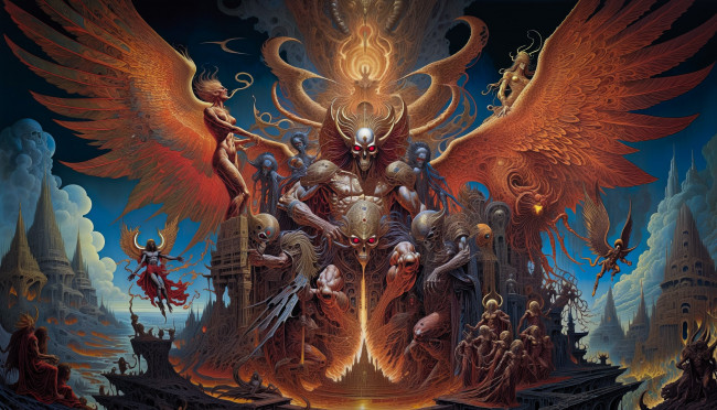 Обои картинки фото фэнтези, нежить, нейросети, графика, нейроарт, ai, art, нейронные, сети, рисунки, нейро, искусство, нейрографика, graphics, neuroart, neural, networks, drawings, neuro, neurography