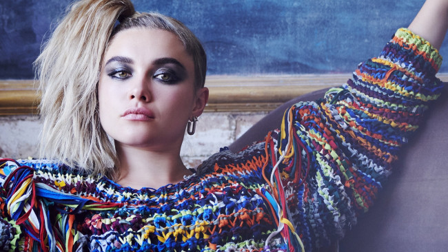 Обои картинки фото девушки, florence pugh, портрет