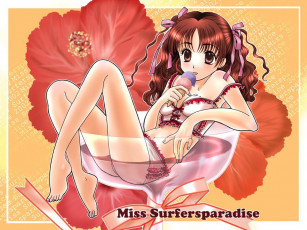 Картинка аниме miss surfersparadise