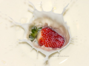 Картинка еда клубника земляника