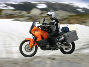 Картинка ktm 990 adventure мотоциклы