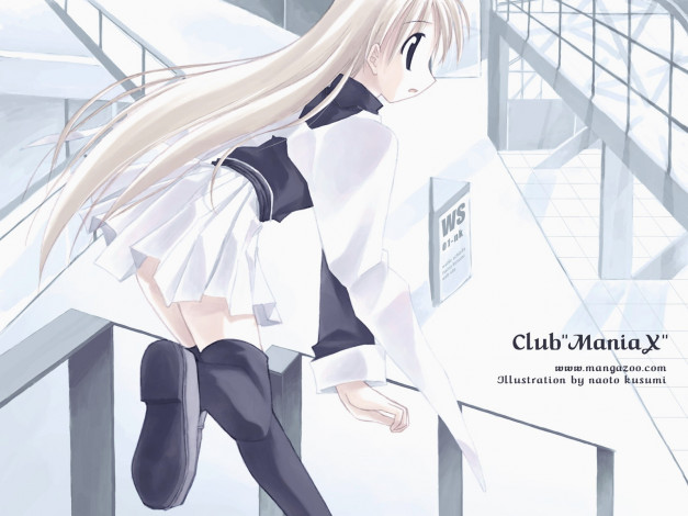 Обои картинки фото аниме, club, `maniax`