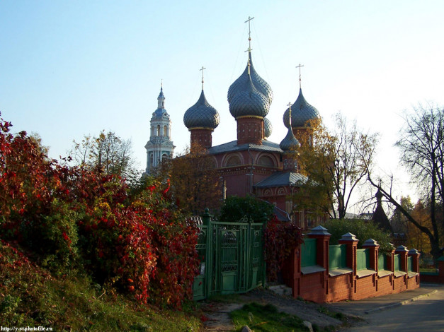 Обои картинки фото кострома, церковь, воскресения, на, дебре, города, православные, церкви, монастыри