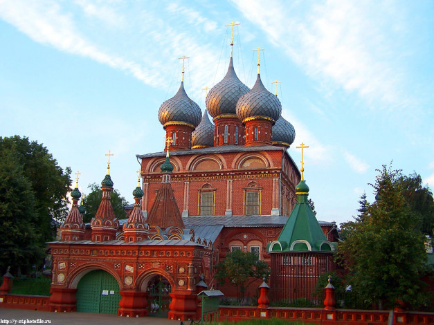 Обои картинки фото кострома, церковь, воскресения, на, дебре, города, православные, церкви, монастыри