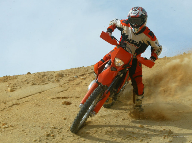 Обои картинки фото ktm, 250, exc, мотоциклы
