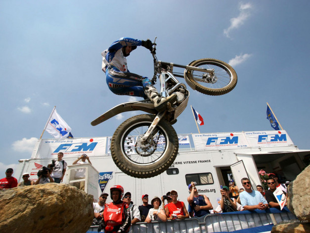 Обои картинки фото sherco, trails, спорт, мотокросс