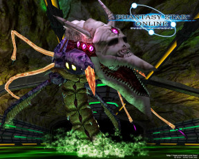 Картинка видео игры phantasy star online