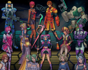 Картинка видео игры phantasy star online
