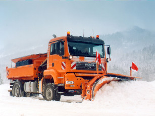 Картинка man tga техника снегоуборочная