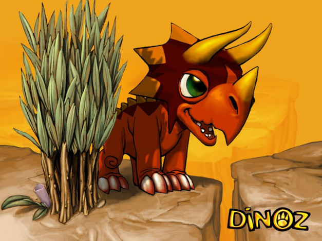 Обои картинки фото видео, игры, dinoz