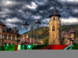 Картинка romania города улицы площади набережные