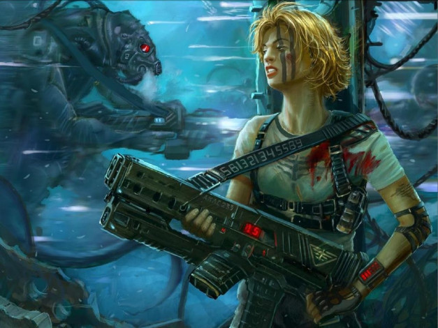 Обои картинки фото фэнтези, девушки