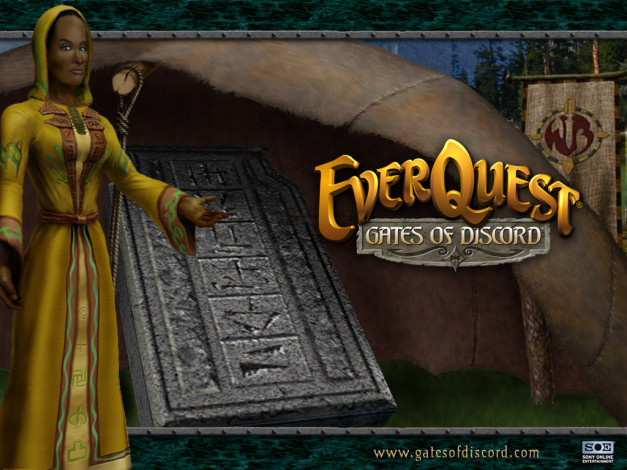 Обои картинки фото fverquest, gftes, of, discord, видео, игры, everquest, gates